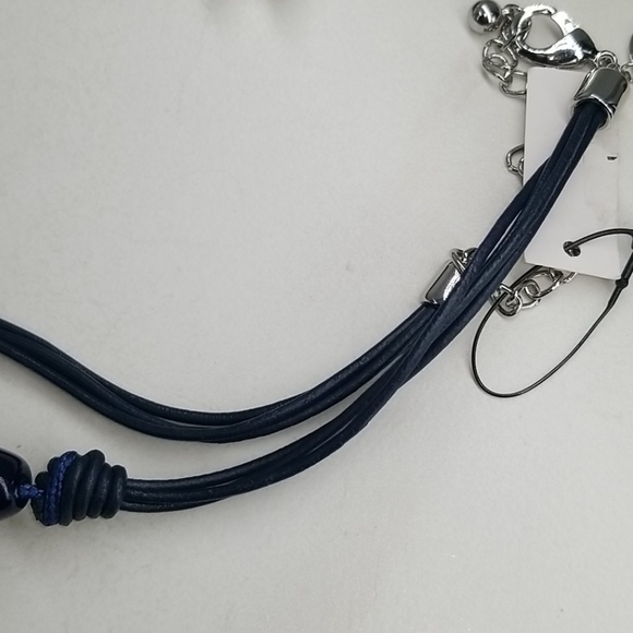 CHICO'S Black & Blue Necklace - Picture 2 of 8